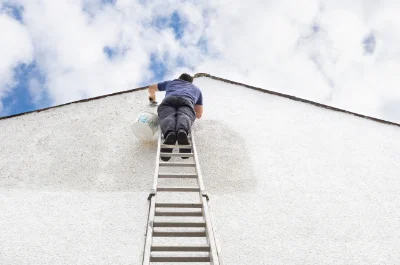 Peinture extérieure à Silvareccio — façades et ravalement